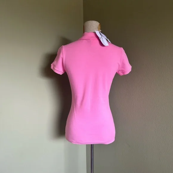 Lacoste Pink Polo Top/Skirt Outfit Tennis Golf Athletic - Picture 4 of 11